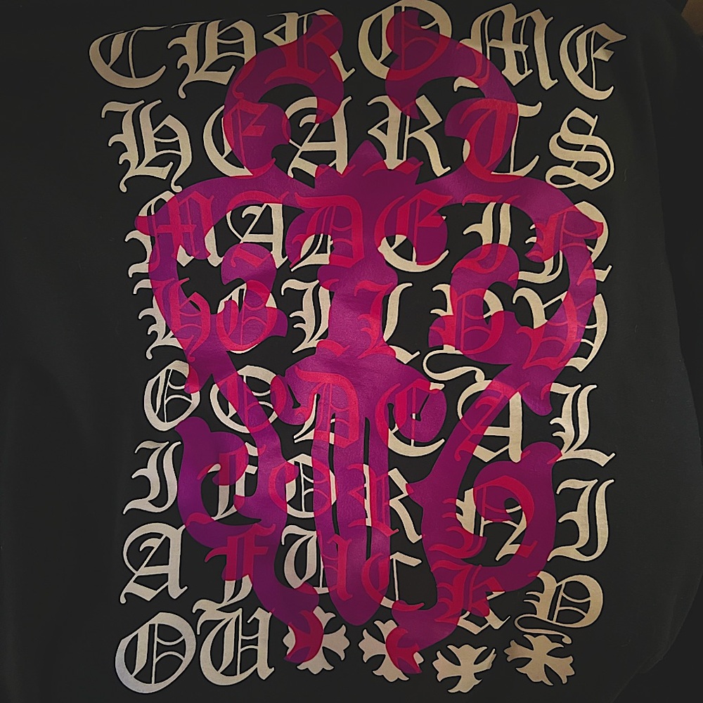 Chrome hearts xL zip up hoodie Authentic